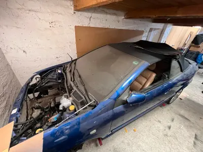 Gebraucht Opel Astra Cabriolet 2001 Blau Cabrio