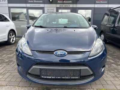 Gebraucht Ford Fiesta 60 PS (44 kW) 2009 Blau Kleinwagen