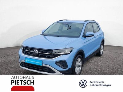 Gebraucht VW T-Cross Life 116 PS (85 kW) 2025 Clear blue metallic SUV