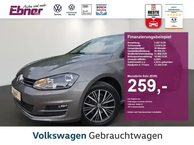 Gebraucht VW Golf VII Allstar 110 PS (80 kW) 2017 Grau Limousine