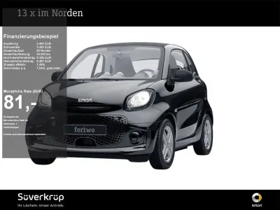 Second-hand Smart ForTwo Electric Drive 60 kW (82 CP) 2021 Negru