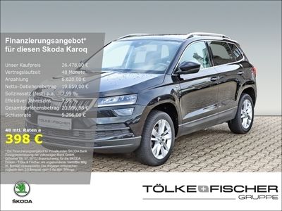 gebraucht Skoda Karoq 1.5 TSI DSG AHK LED NAVI ACC RFK SHZ USB