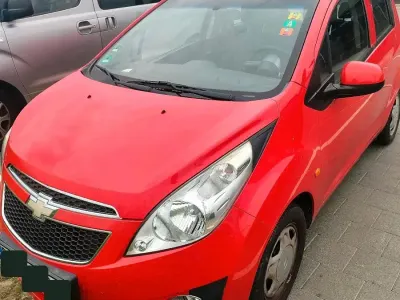 Brugt Chevrolet Spark 68 HK (50 kW) 2011 Rød Hatchback