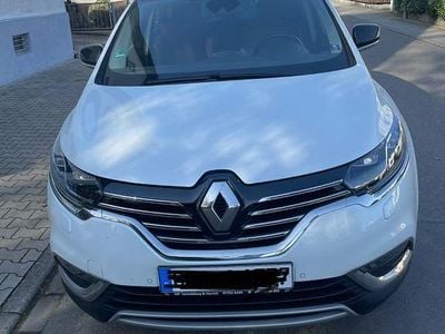 Gebraucht Renault Espace Intens 160 PS (117 kW) 2018 Weiß Van / Kleinbus