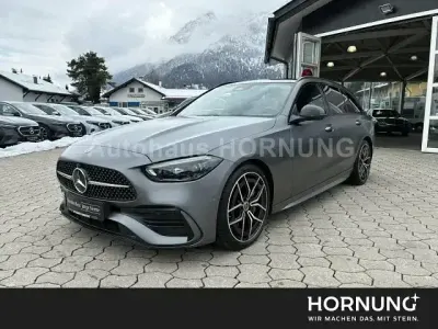 Brugt Mercedes C200 AMG 204 HK (150 kW) 2022 Grå Stationcar
