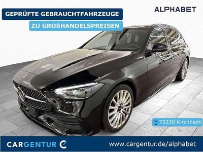 Gebraucht Mercedes C220 AMG line 197 PS (144 kW) 2023 Schwarz Kombi