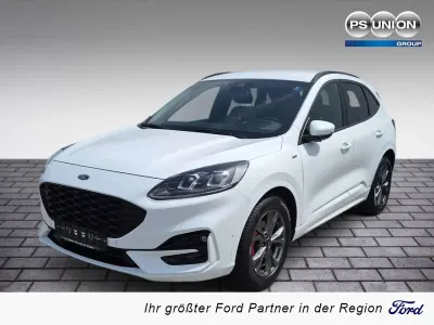 Gebraucht Ford Kuga ST-Line X 150 PS (110 kW) 2022 Weiss / frozen white SUV