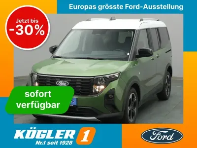 Neu Ford Tourneo Courier Active 125 PS (91 kW) 2026 Grün Van / Kleinbus