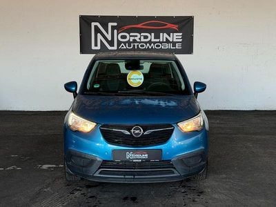 Gebraucht Opel Crossland Edition 99 PS (72 kW) 2018 Blau SUV