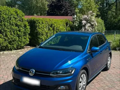 Gebraucht VW Polo R-line 95 PS (69 kW) 2019 Blau Kleinwagen