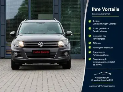 Gebraucht VW Tiguan Sportline 150 PS (110 kW) 2016 Uranograu/cinza urano SUV