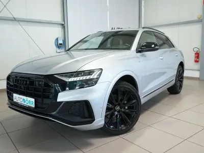 Gebraucht Audi Q8 S-line plus 286 PS (210 kW) 2021 Silber SUV