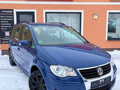Gebraucht VW Touran 140 PS (102 kW) 2007 Blau Van / Kleinbus