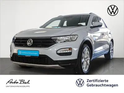 Brugt VW T-Roc Sportline 150 HK (110 kW) 2021 Sølv SUV