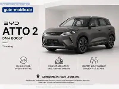 Neu BYD Atto 2 Boost 212 PS (155 kW) 2026 Grau SUV