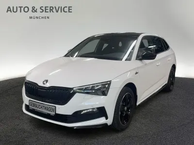 Gebraucht Skoda Scala Monte Carlo 95 PS (69 kW) 2021 Weiß Kleinwagen