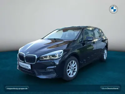 Gebraucht BMW 216 Active Tourer Advantage 116 PS (85 kW) 2021 Schwarz Van / Kleinbus