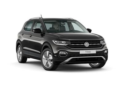 Gebraucht VW T-Cross Style 116 PS (85 kW) 2019 Schwarz perleffekt SUV