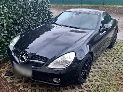 Usata Mercedes SLK200 183 CV (134 kW) 2009 Nero Cabrio