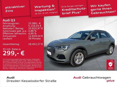 Gebraucht Audi Q3 Performance 245 PS (180 kW) 2022 Chronosgrau metallic SUV