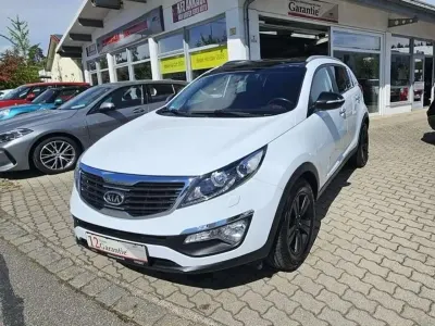 Gebraucht Kia Sportage Vision 116 PS (85 kW) 2012 (wd) cararraweiss SUV