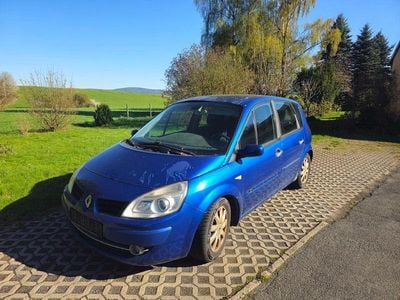Gebraucht Renault Scénic II 150 PS (110 kW) 2008 Blau Van / Kleinbus