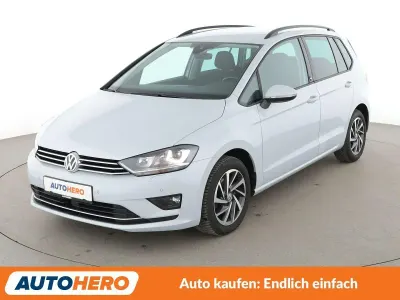 Gebraucht VW Golf Sportsvan Sound 125 PS (91 kW) 2017 Weiß Van / Kleinbus
