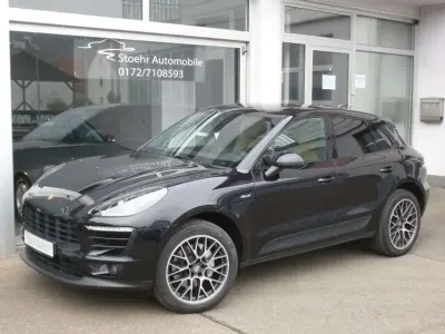 Gebraucht Porsche Macan S 258 PS (189 kW) 2018 Tiefschwarz met SUV