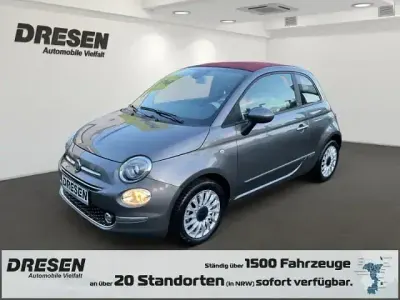 Brugt Fiat 500C Lounge 71 HK (52 kW) 2021 Grå Cabriolet