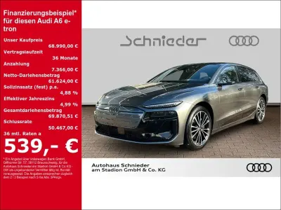 Brugt Audi A6 e-tron Performance 269 kW (367 HK) 2025 Grå Stationcar