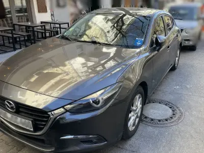 Gebraucht Mazda 3 Exclusive-Line 165 PS (121 kW) 2018 Grau Limousine