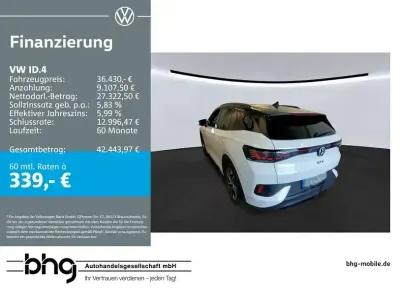 Gebraucht VW ID.4 GTX 219 kW (299 PS) 2023 Weiß SUV