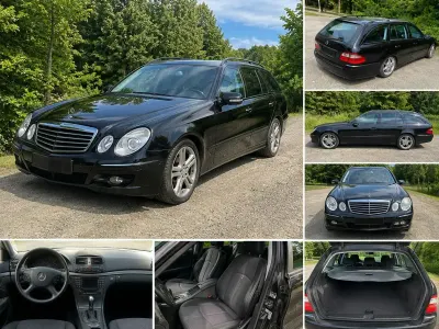 Gebraucht Mercedes E220 2008 Schwarz Kombi