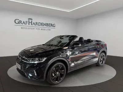 Gebraucht VW T-Roc Cabriolet R-line 150 PS (110 kW) 2026 Schwarz Cabrio
