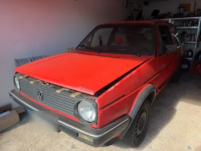 Gebraucht VW Golf II 75 PS (55 kW) 1986 Rot Kleinwagen