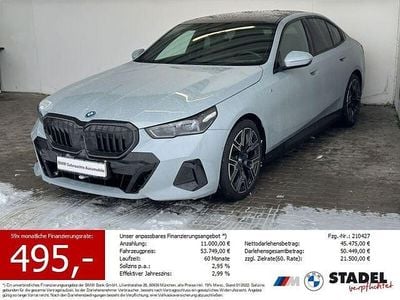Gebraucht BMW i5 M Sport 250 kW (340 PS) 2024 M brooklyn grau metallic Limousine