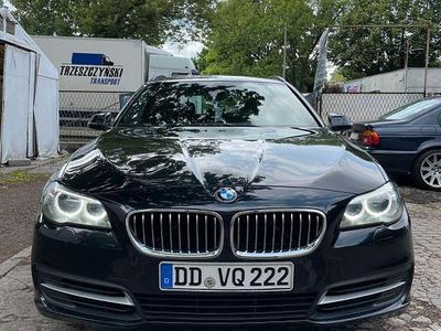 Gebraucht BMW 518 Luxury Line 150 PS (110 kW) 2016 Schwarz Kombi