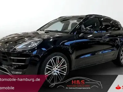 Usata Porsche Macan Turbo Performance Package 441 CV (324 kW) 2017 Nero SUV