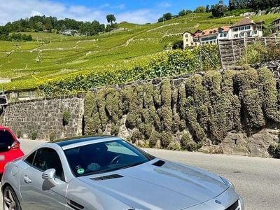 Gebraucht Mercedes SLK200 184 PS (135 kW) 2015 Silber Cabrio