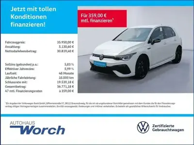 Gebraucht VW Golf VIII R 320 PS (235 kW) 2022 Pure white Limousine