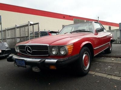 Gebraucht Mercedes SL450 224 PS (164 kW) 1976 Rot Cabrio