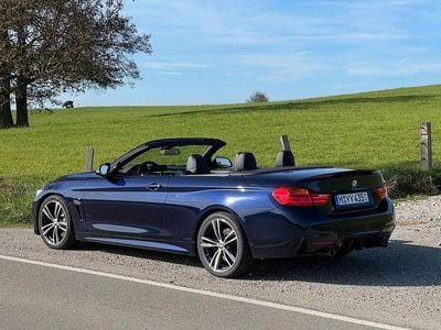 Second-hand BMW 435 Sport Line 306 CP (225 kW) 2014 Albastru Cabrio