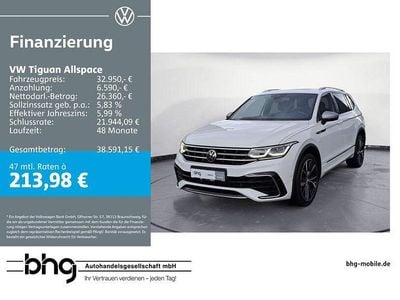 Gebraucht VW Tiguan Allspace R-line 245 PS (180 kW) 2022 Pure white SUV
