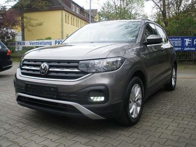 gebraucht VW T-Cross - 1.0 TSI OPF DSG Life Navi Hängerk. Assist.