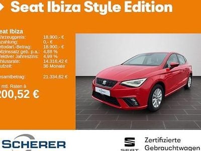 Gebraucht Seat Ibiza Style 115 PS (84 kW) 2024 Rot Limousine