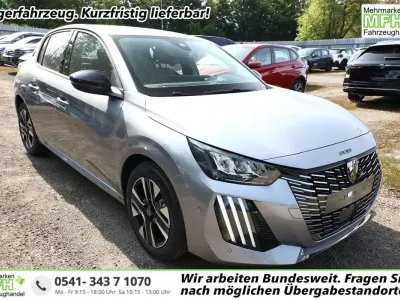 Neu Peugeot 208 Allure 101 PS (74 kW) 2025 Artense grau metallic Kleinwagen