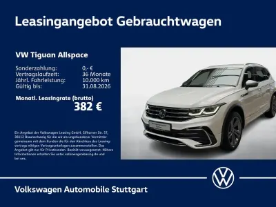 Gebraucht VW Tiguan Allspace R-line 200 PS (147 kW) 2022 Weiß SUV