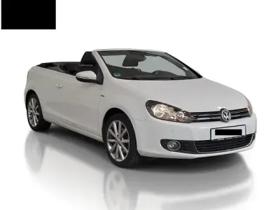 Gebraucht VW Golf Cabriolet LOUNGE 125 PS (91 kW) 2015 Weiß Cabrio