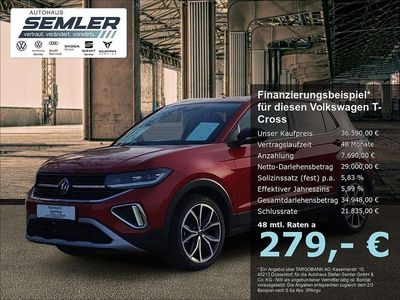 Neu VW T-Cross Style 116 PS (85 kW) 2025 Rot SUV