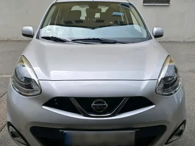 Gebraucht Nissan Micra Acenta 80 PS (58 kW) 2015 Silber Kleinwagen